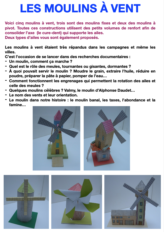 Les moulins à vent